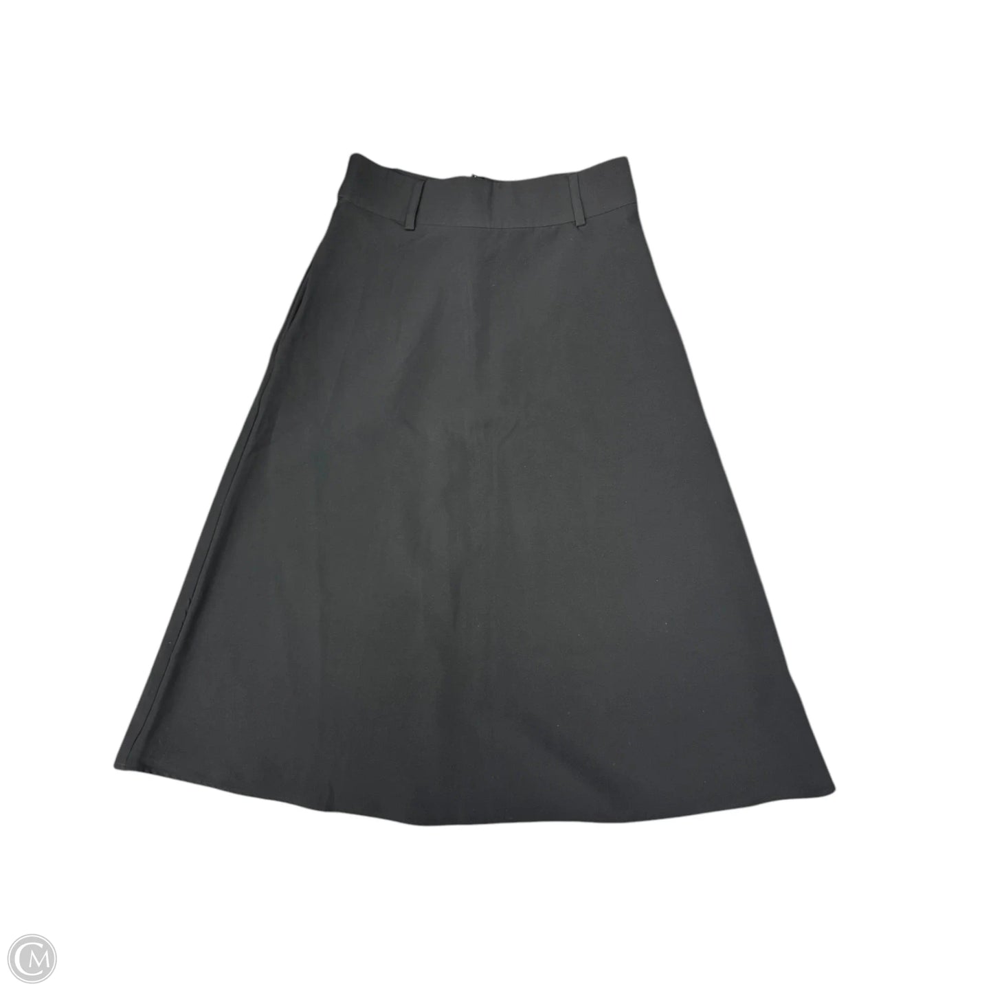 Skirt Midi By Just Fab In Black, Size: 4