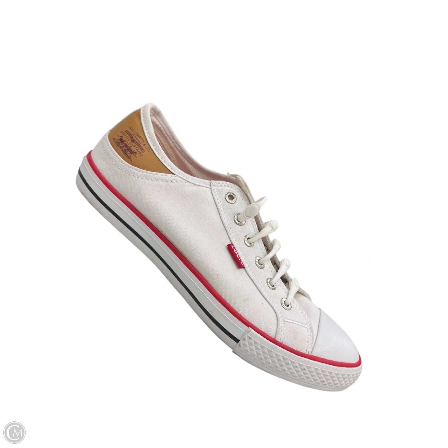 Shoes Flats By Levis In White, Size: 9