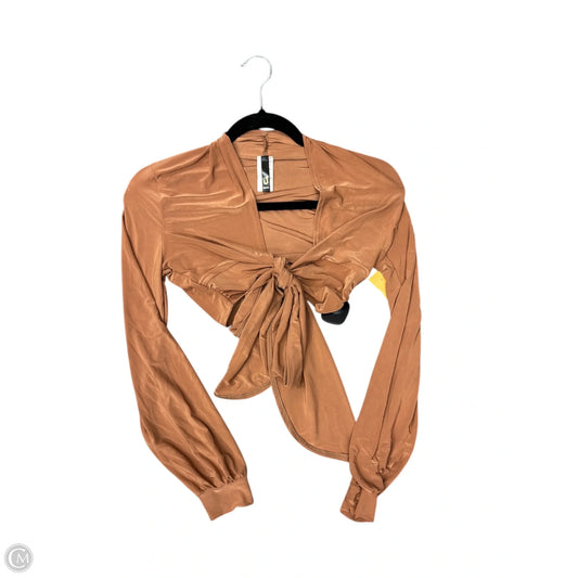 Bolero By Clothes Mentor In Brown, Size: S