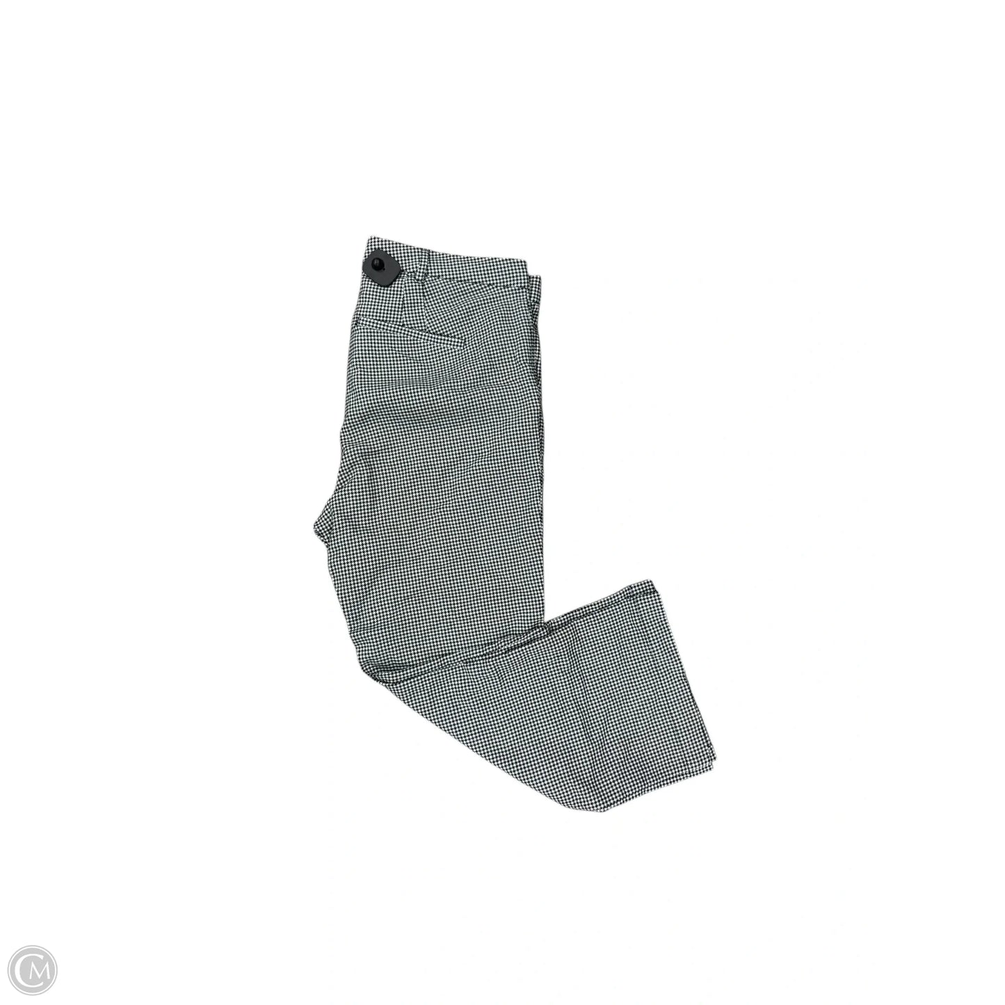 Pants Cropped By Gap In Black & White, Size: 18