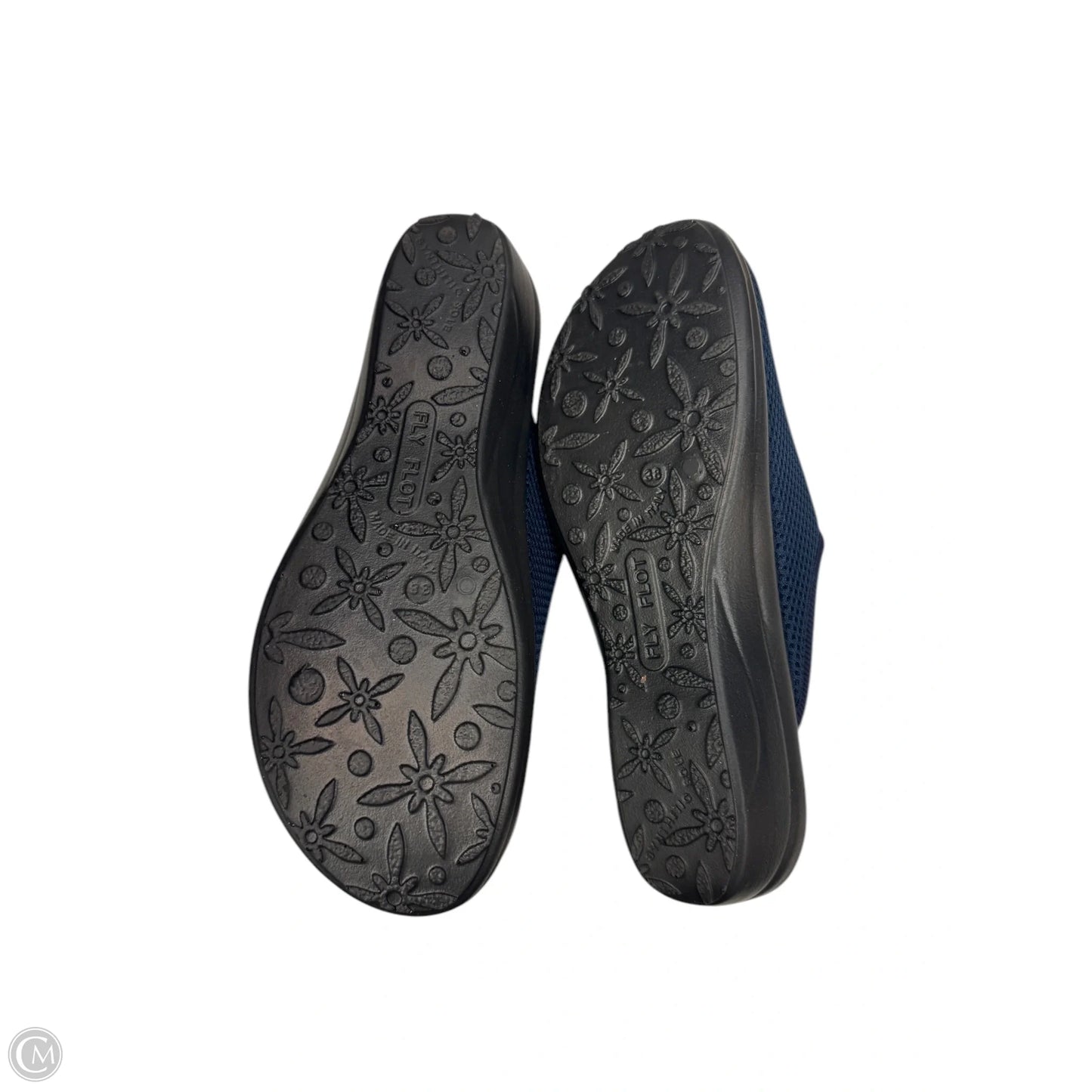 Shoes Flats By Clothes Mentor In Navy, Size: 7.5