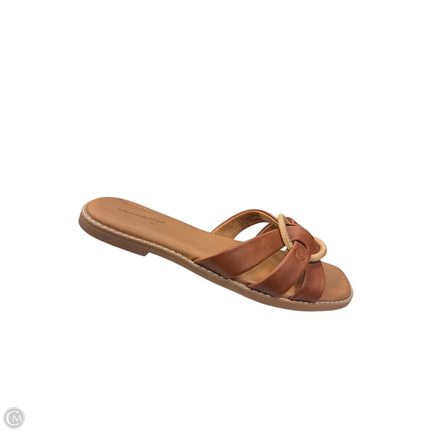 Sandals Flats By Universal Thread In Brown, Size: 6.5