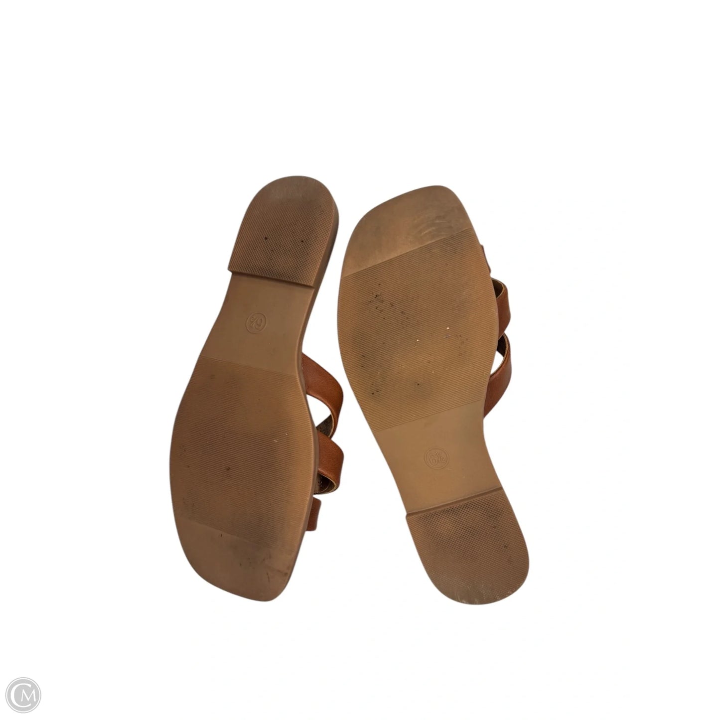 Sandals Flats By Universal Thread In Brown, Size: 6.5