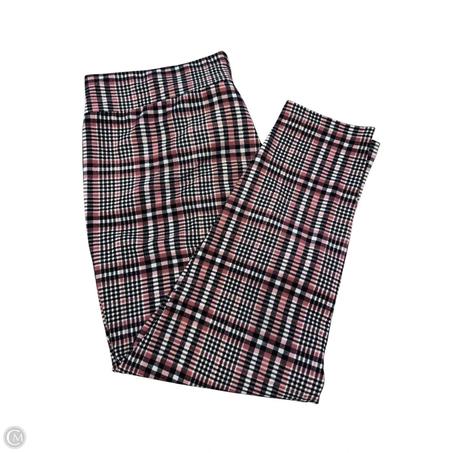 Pants Leggings By Shein In Plaid Pattern, Size: 26