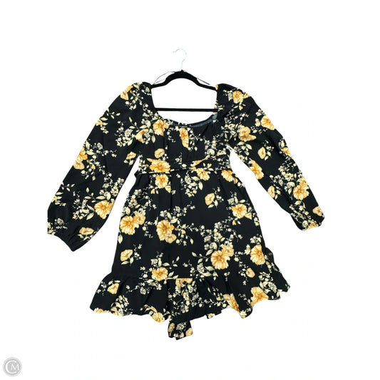 Dress Casual Midi By Blu Pepper In Black, Size: 4