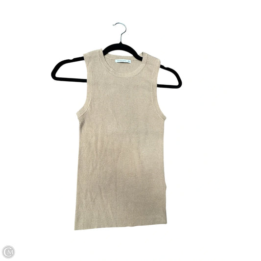 Tank Top By Staccato In Tan, Size: L