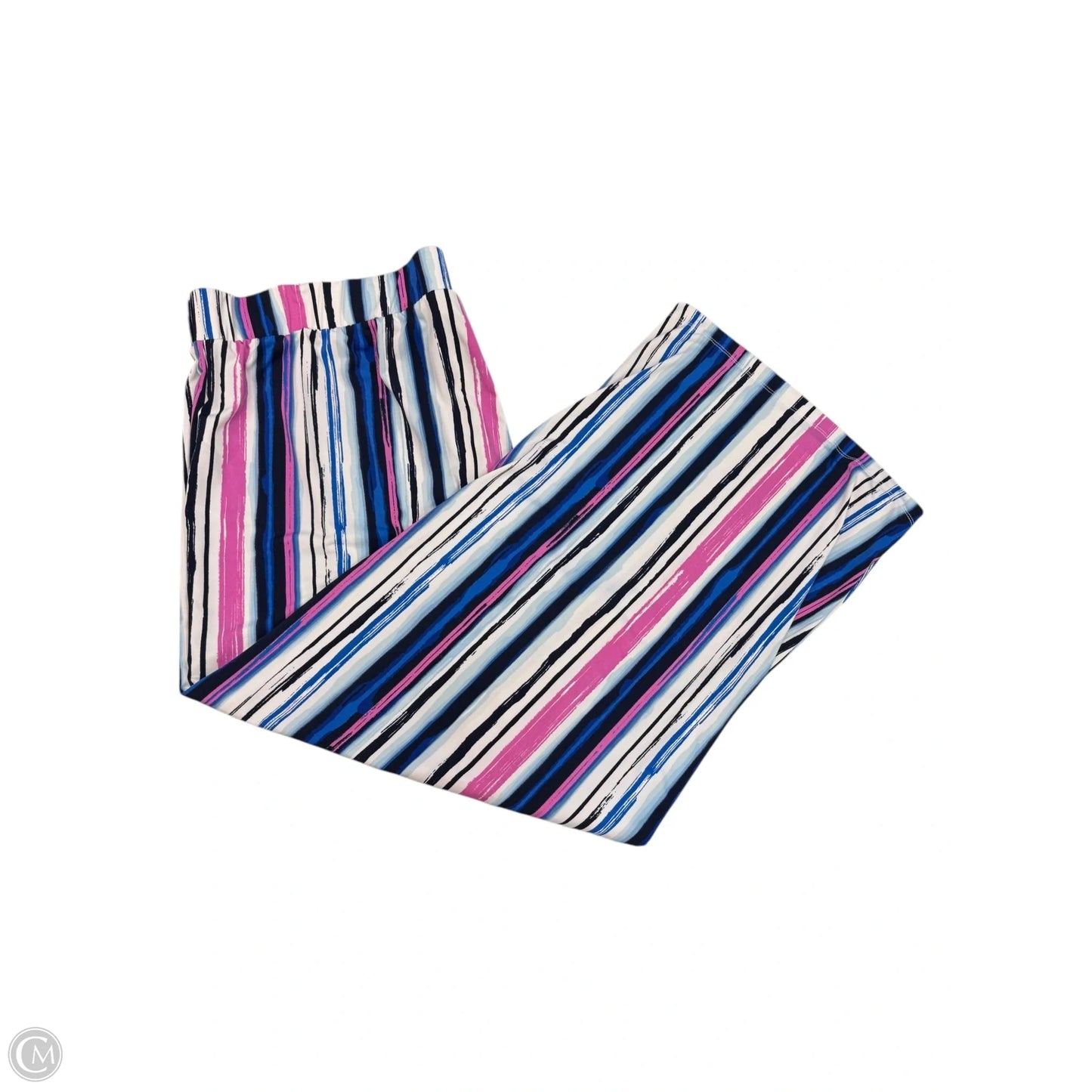 Pants Lounge By Jessica London In Blue & Pink, Size: 22