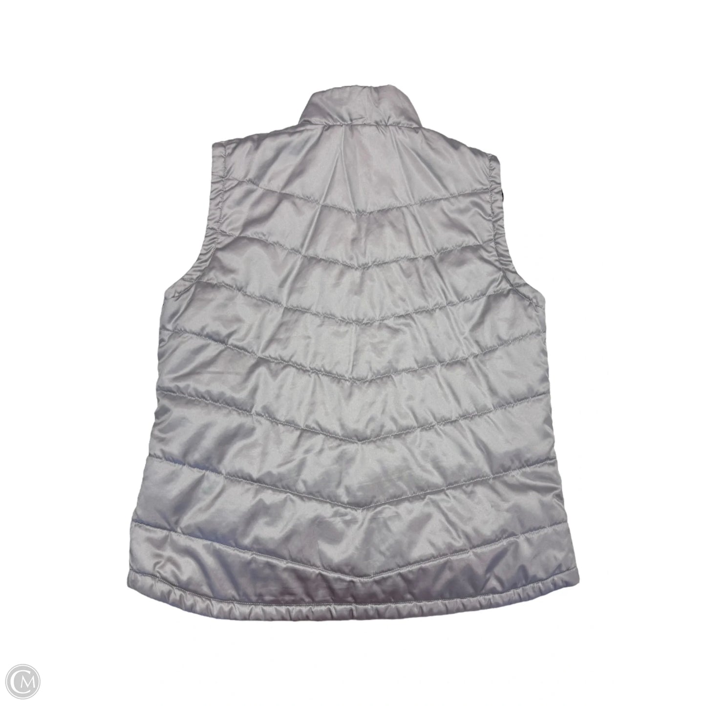 Vest Puffer & Quilted By The North Face In Silver, Size: L