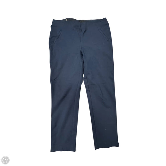Pants Leggings By Chicos In Navy, Size: 8