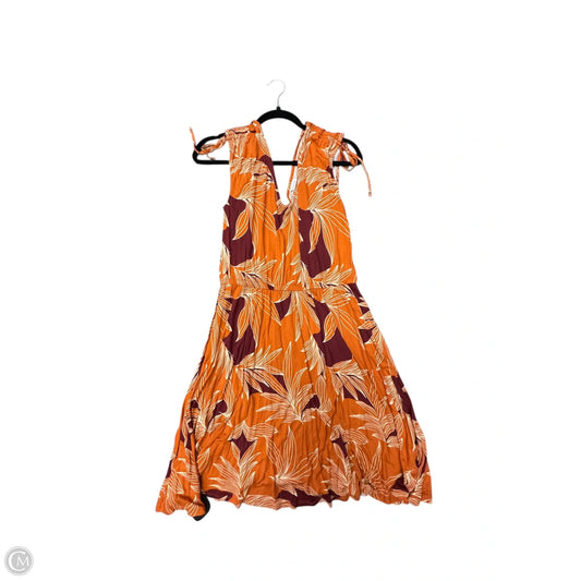 Dress Casual Short By Lascana In Orange, Size: 8