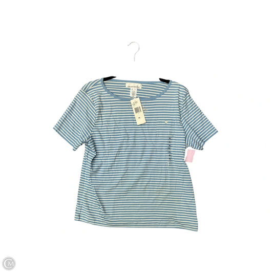 Top Short Sleeve By Jones New York In Blue, Size: Xl