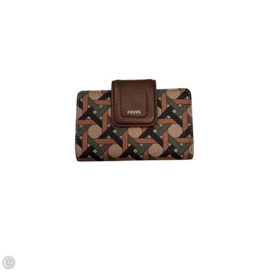 Wallet By Fossil, Size: Medium