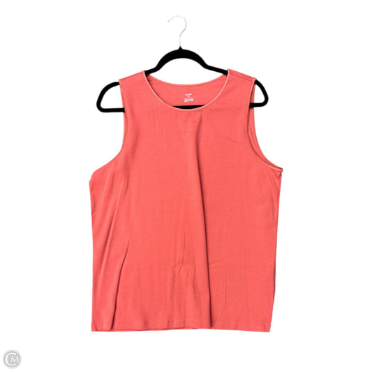 Tank Top By Cj Banks In Pink, Size: 1x