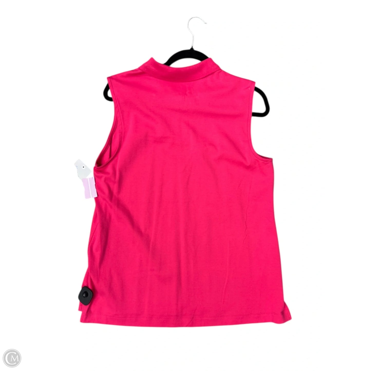 Top Sleeveless By Croft And Barrow In Pink, Size: Xl