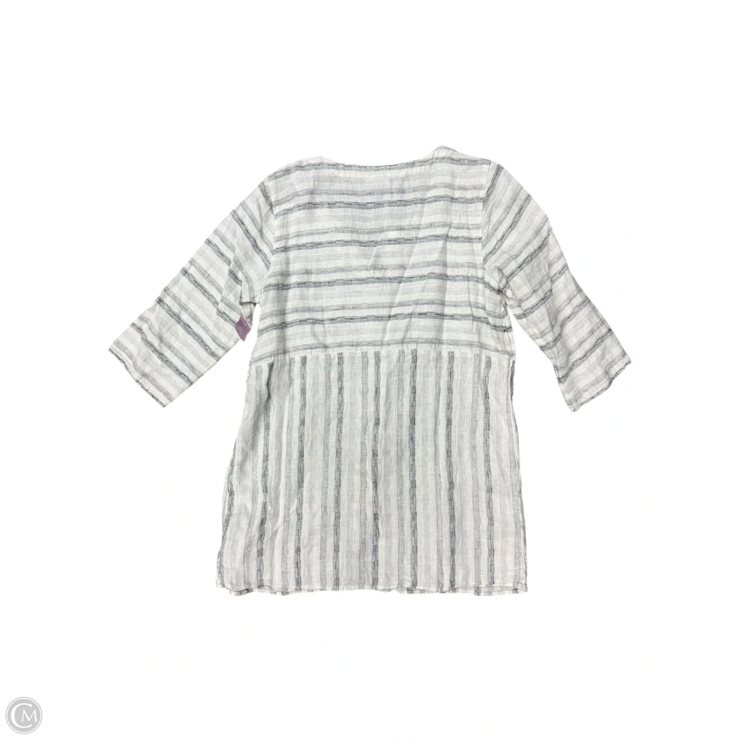 Tunic Short Sleeve By Pure Jill In Cream, Size: L