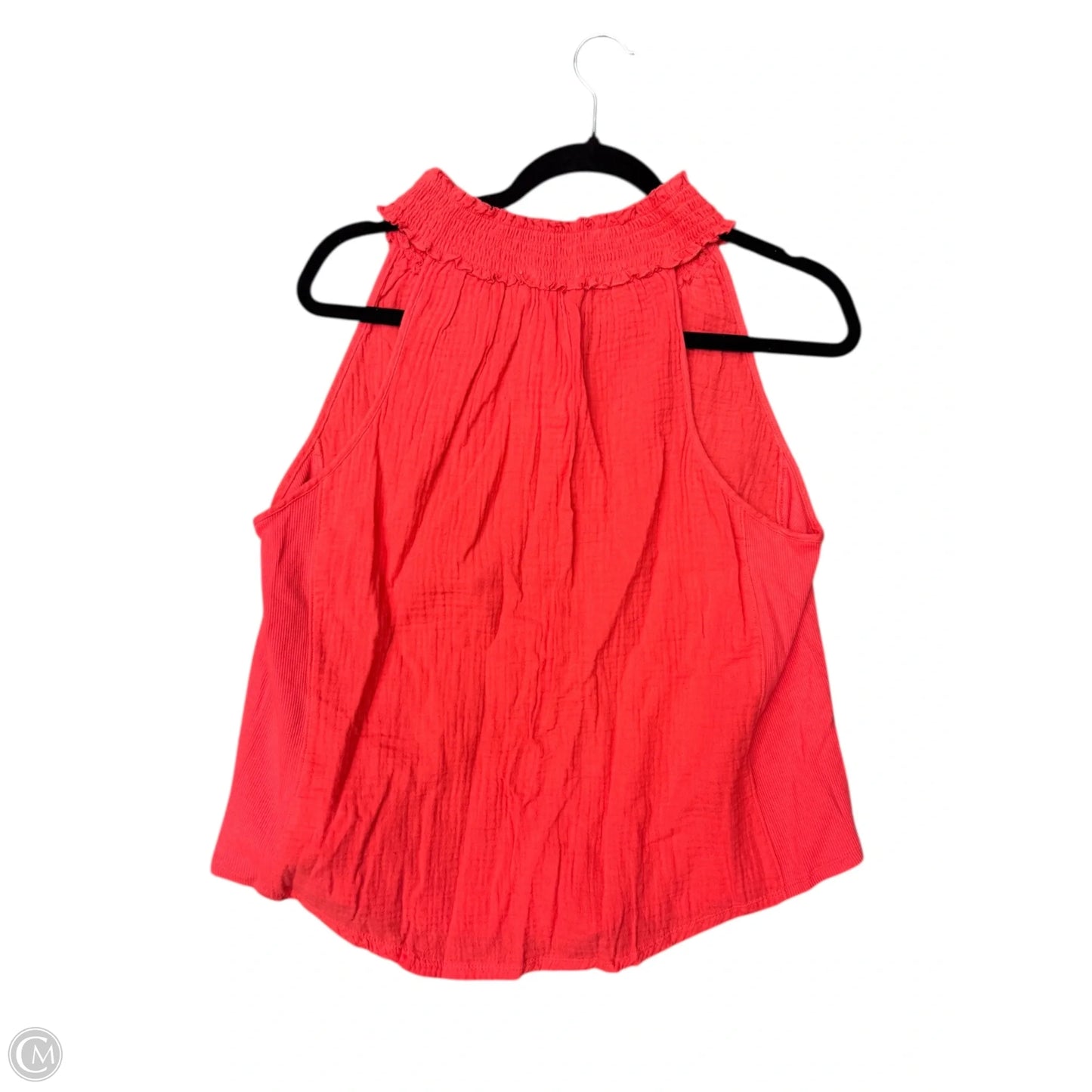 Top Sleeveless By Evereve In Red, Size: Xl