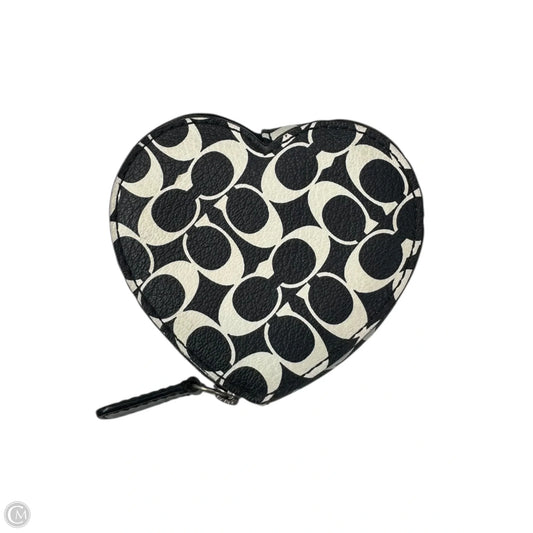 Coin Purse Designer By Coach, Size: Small