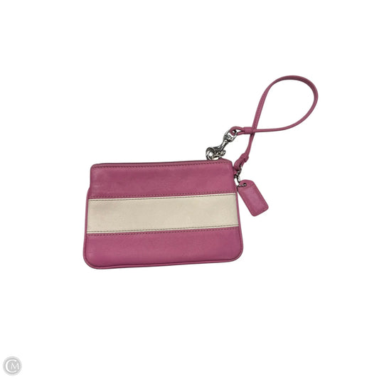 Wristlet Designer By Coach, Size: Small