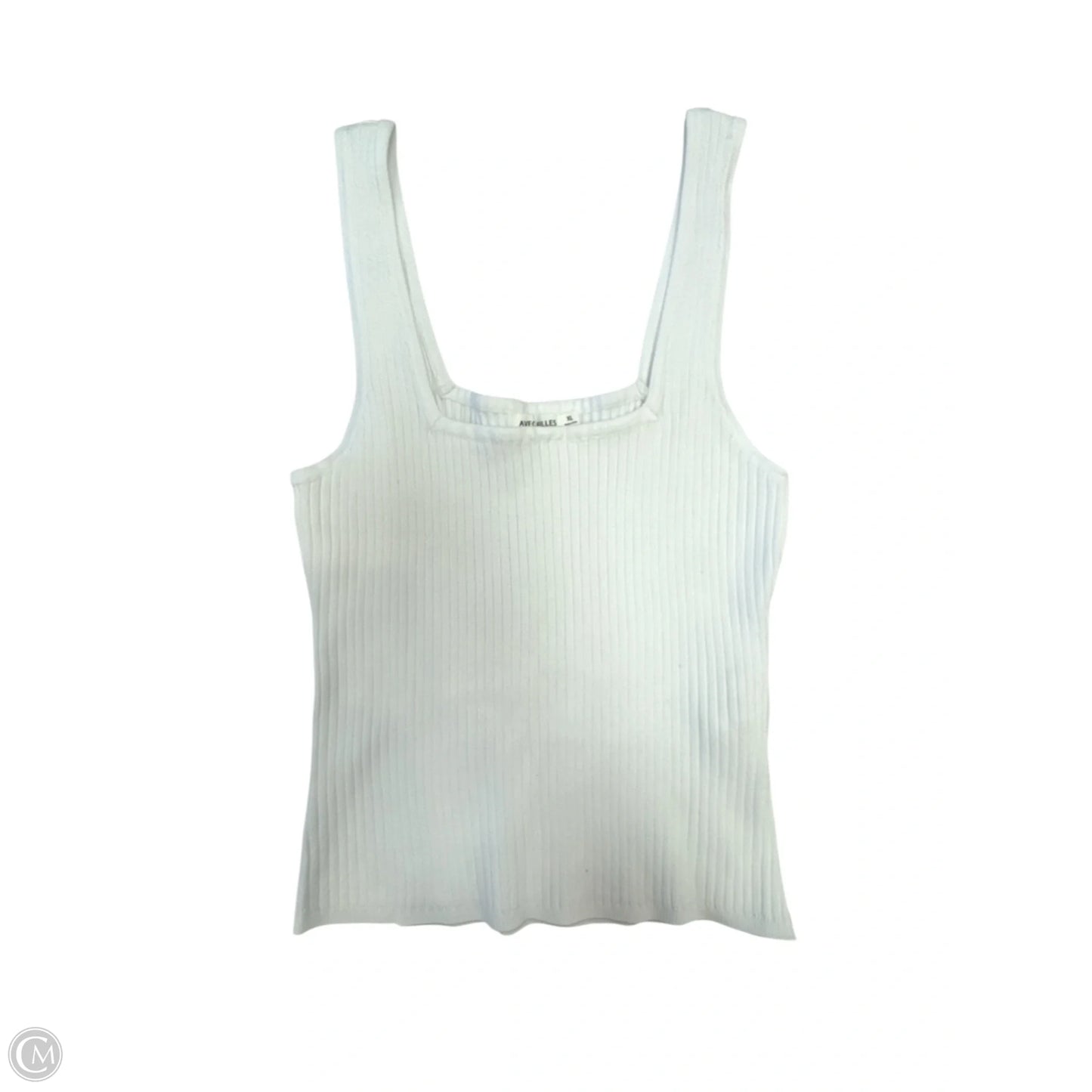 Tank Top By Avec Les Filles In White, Size: Xl