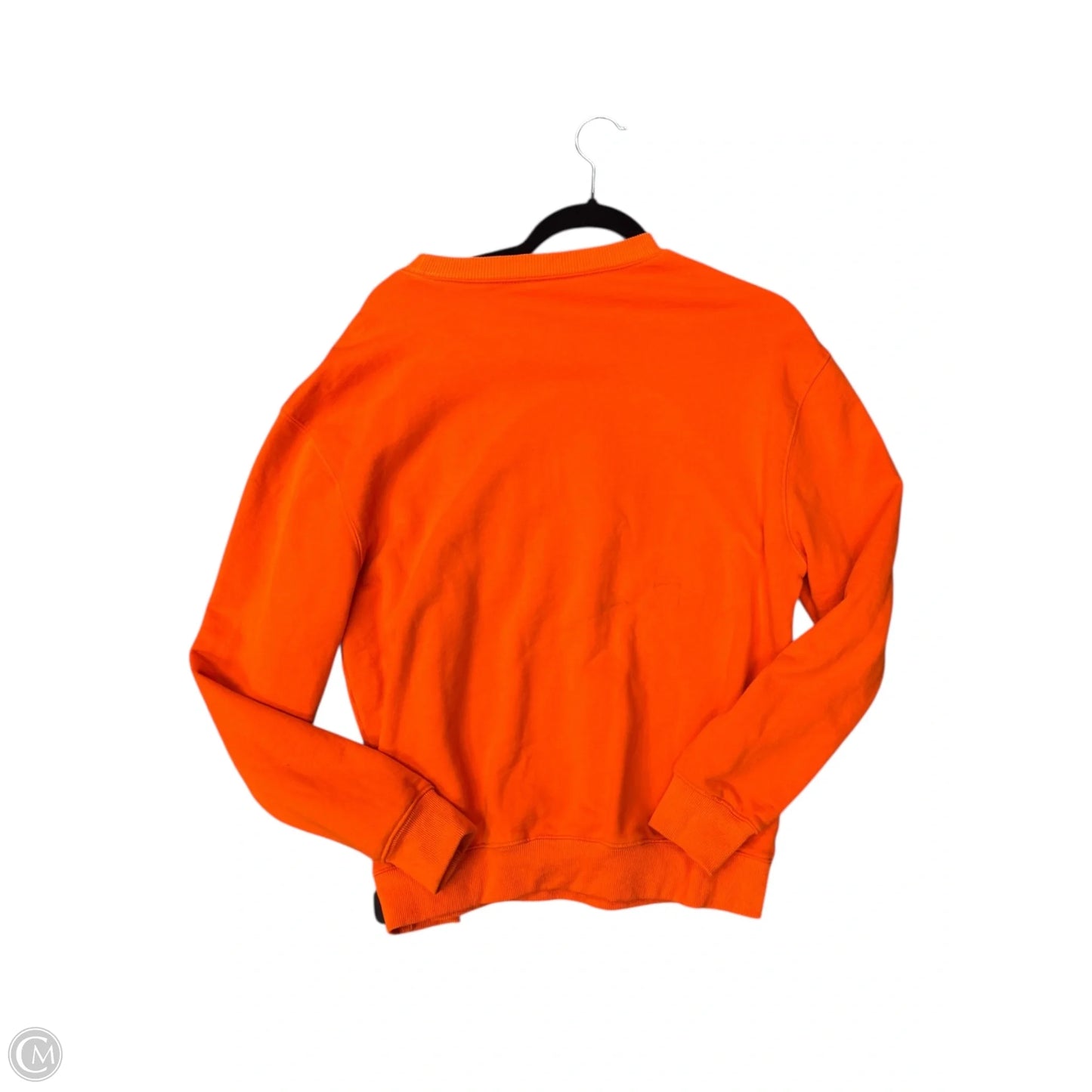 Sweatshirt Crewneck By Clothes Mentor In Orange, Size: L