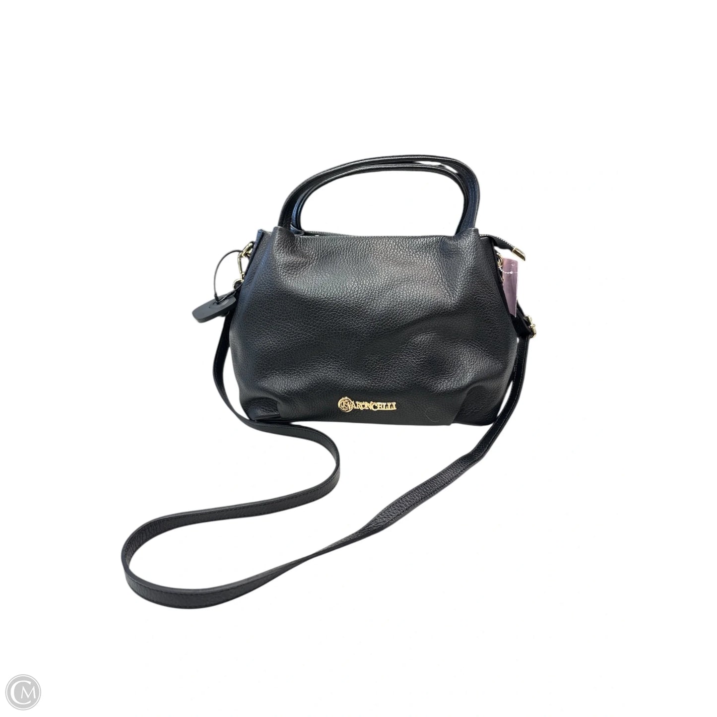 Handbag Leather By Clothes Mentor, Size: Medium