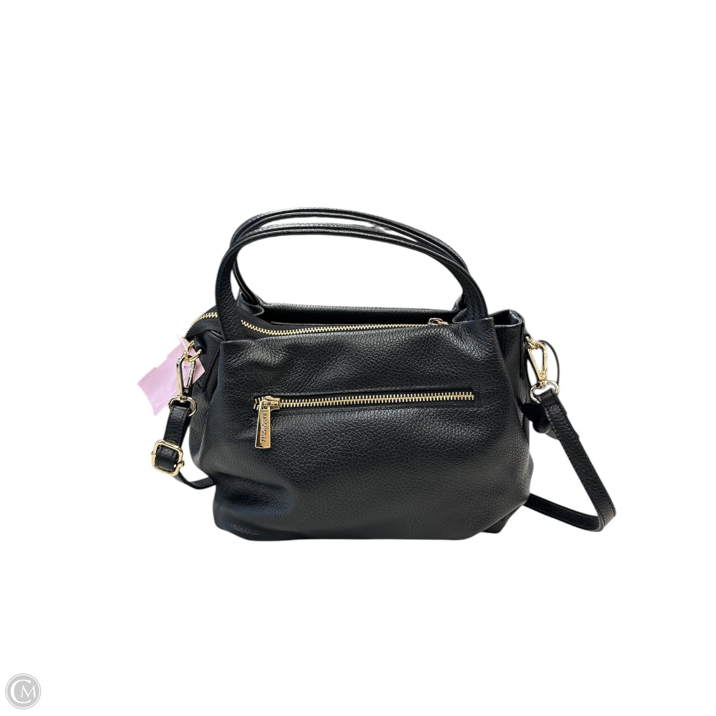 Handbag Leather By Clothes Mentor, Size: Medium