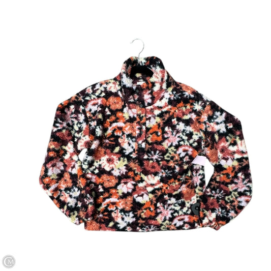 Athletic Fleece By Loft In Floral Print, Size: Xs