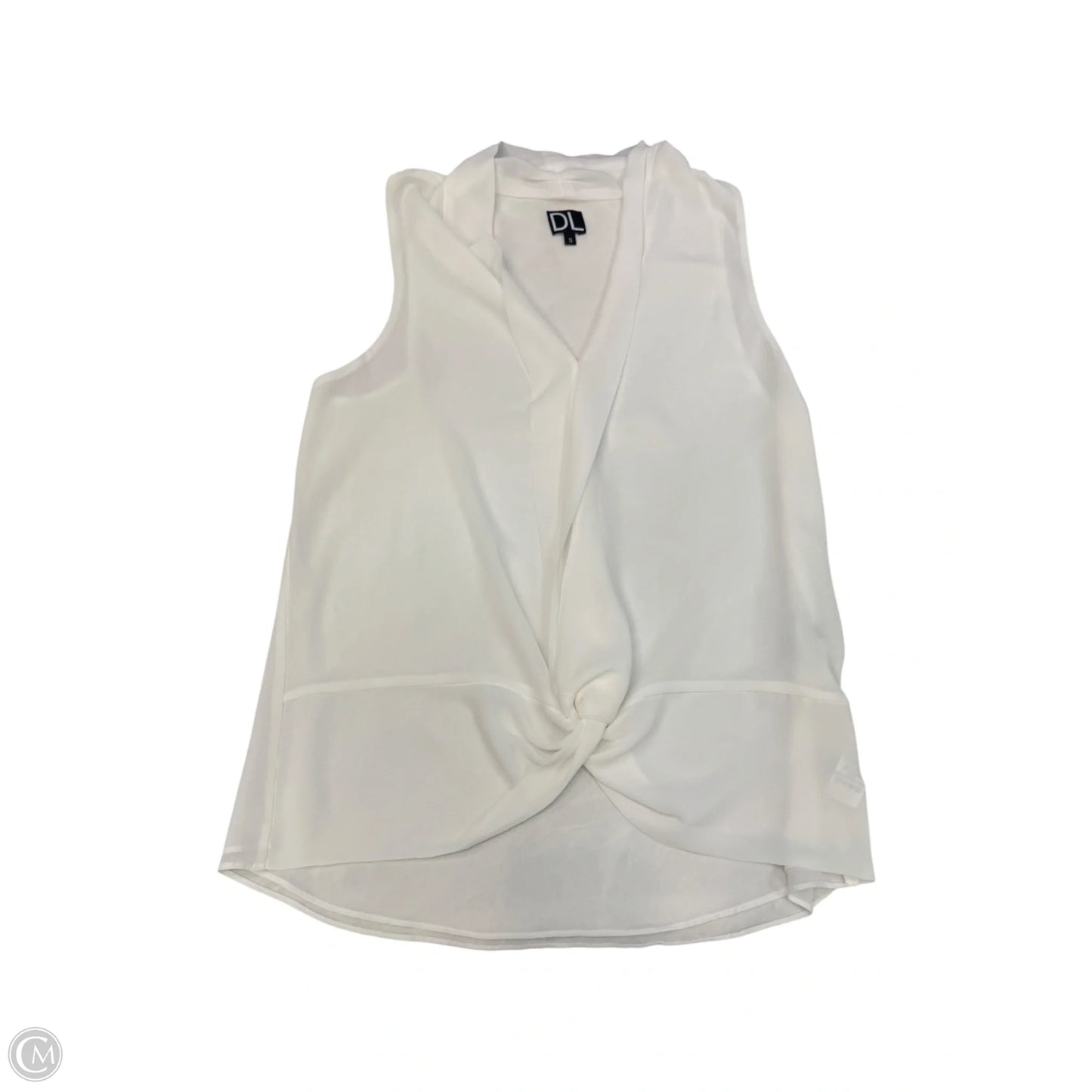 Top Sleeveless By Clothes Mentor In White, Size: S