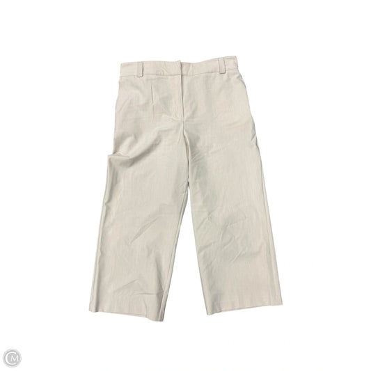 Pants Cropped By Rachel Zoe In Tan, Size: 14