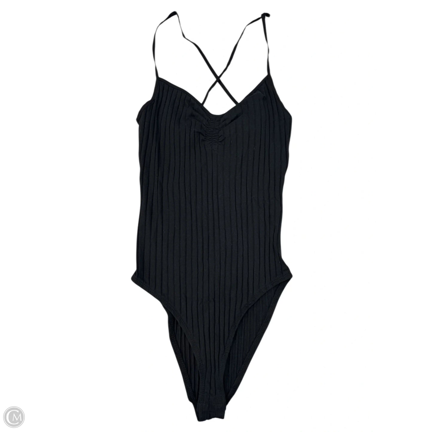 Bodysuit By Zara In Black, Size: S