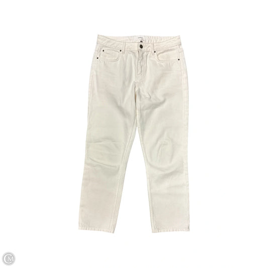 Jeans Cropped By Cmb In Cream, Size: 4