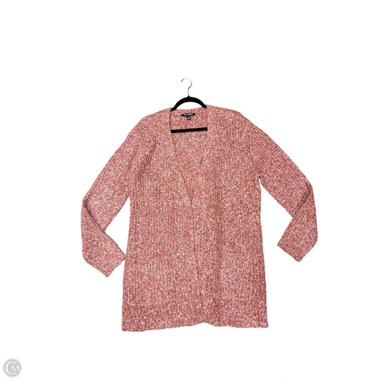 Cardigan By Steve Madden In Orange, Size: 1x
