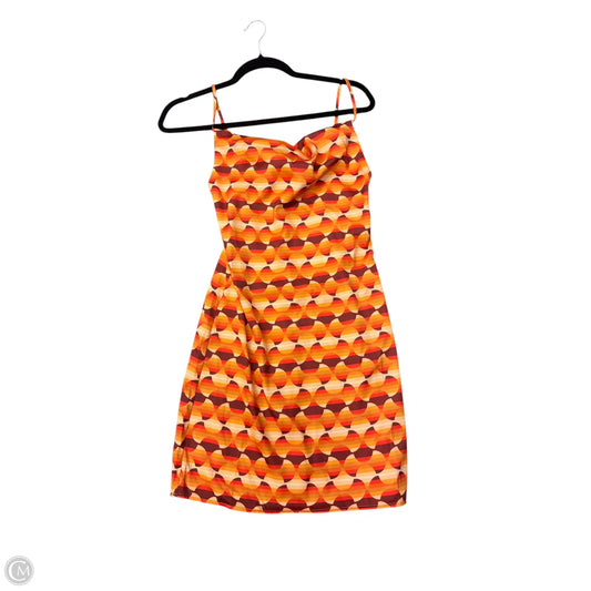 Dress Casual Midi By Urban Outfitters In Orange, Size: 2