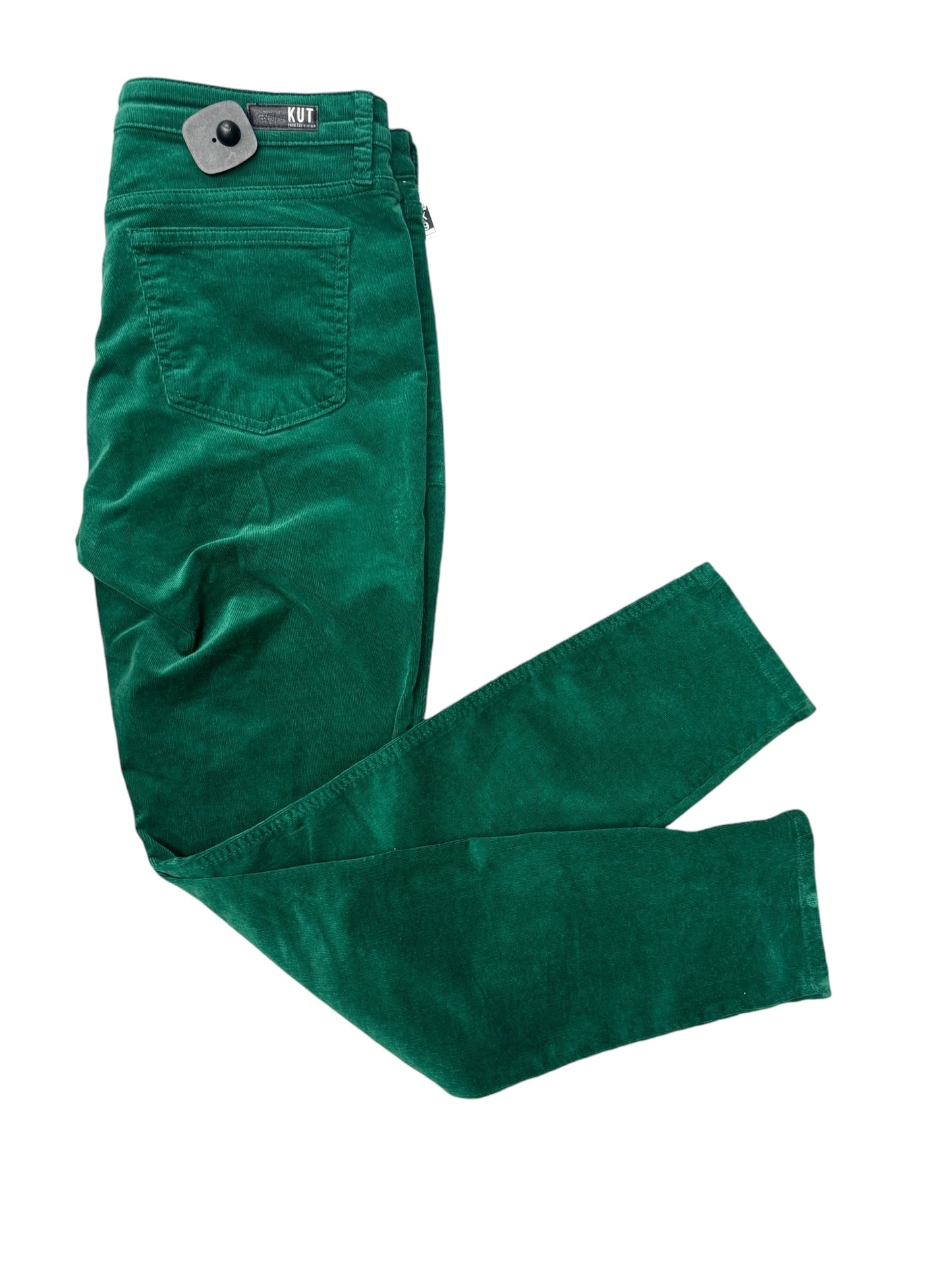 Pants Corduroy By Kut In Green, Size: 10