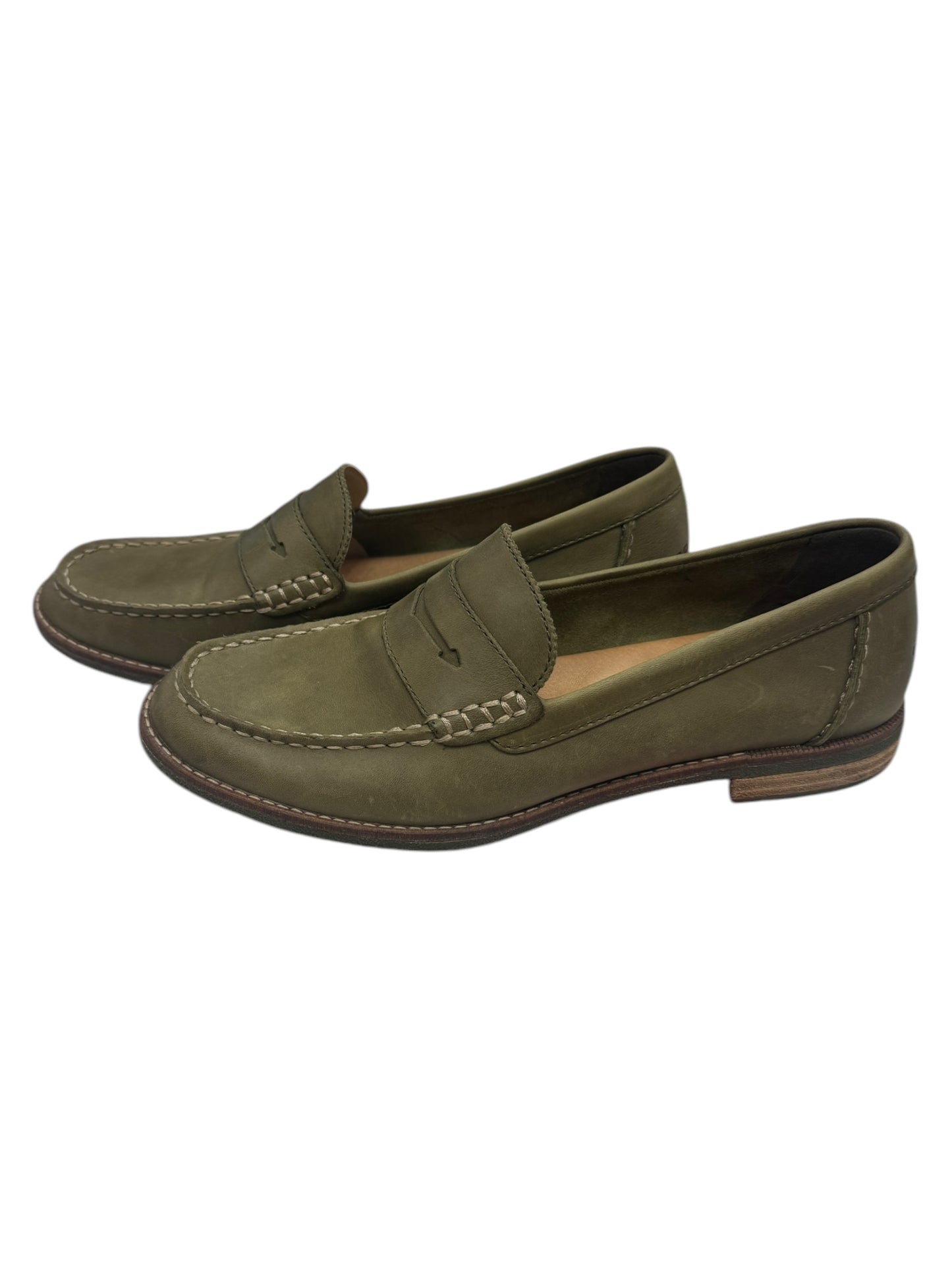 Shoes Flats By Sperry In Green, Size: 9