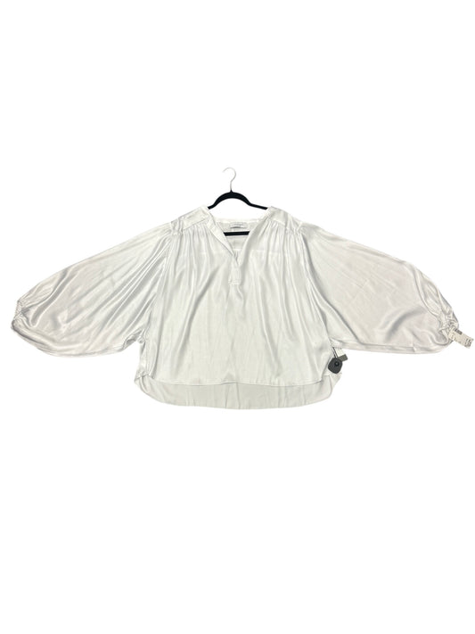 Top Long Sleeve By Cmc In White, Size: Xl