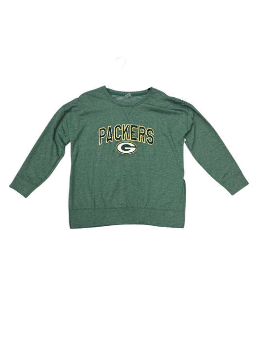 Sweatshirt Crewneck By Nfl In Green, Size: L