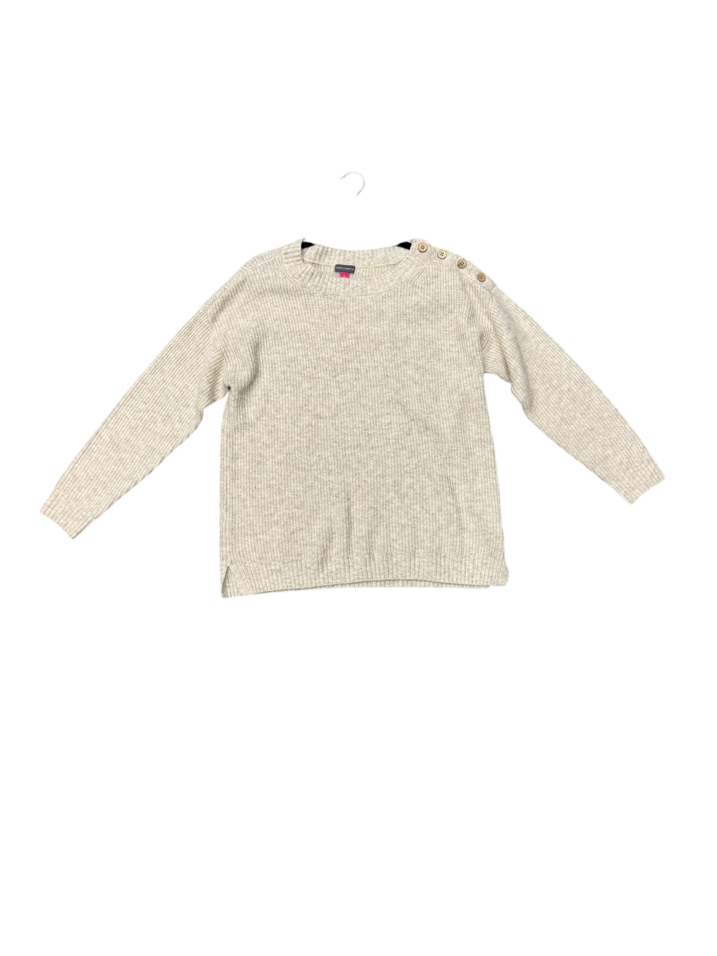 Sweater By Vince Camuto In Tan, Size: L