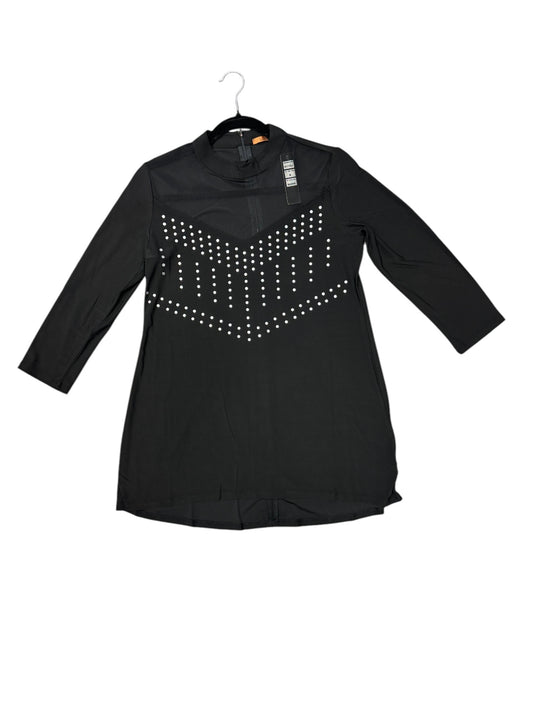 Top Long Sleeve By Belldini In Black, Size: M