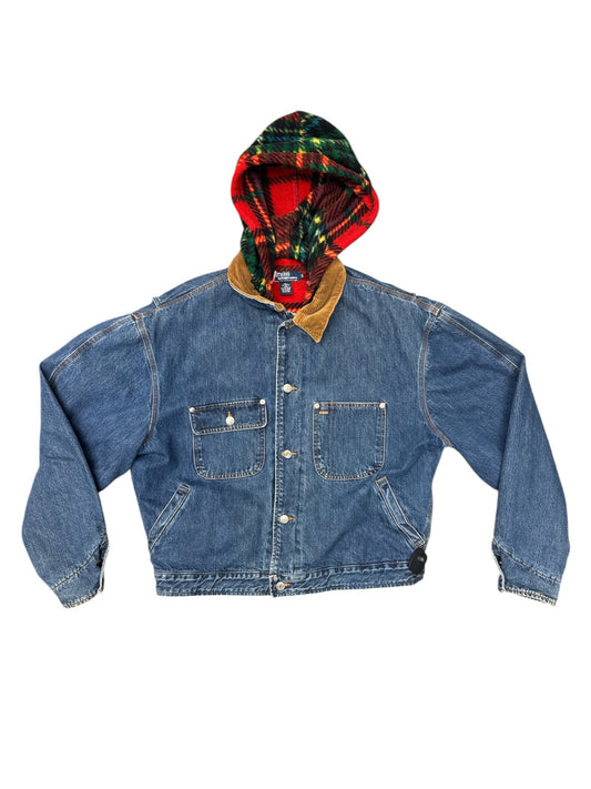 Coat Other By Polo Ralph Lauren In Blue Denim, Size: Xl