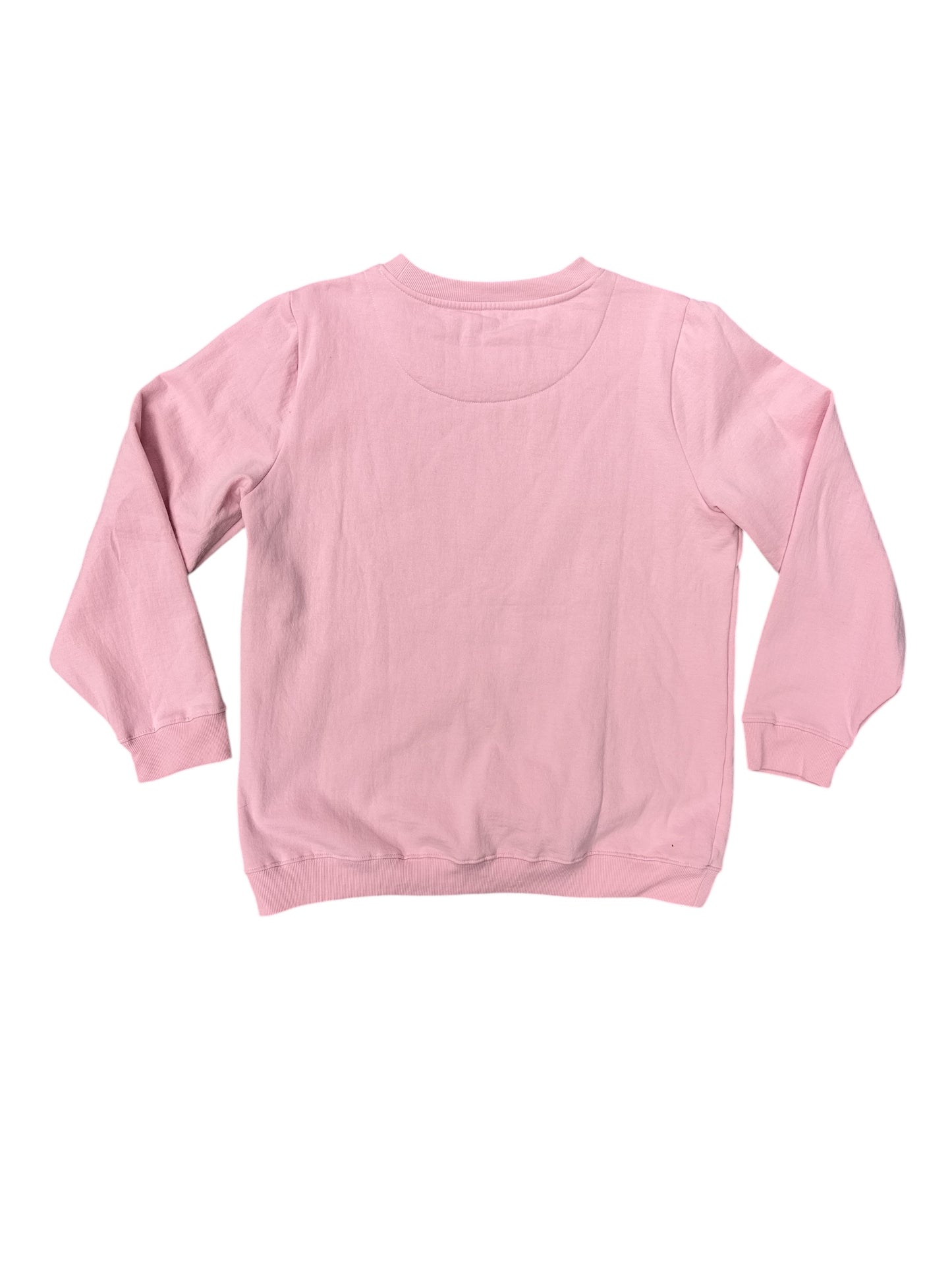 Sweatshirt Crewneck By Clothes Mentor In Pink, Size: Xl