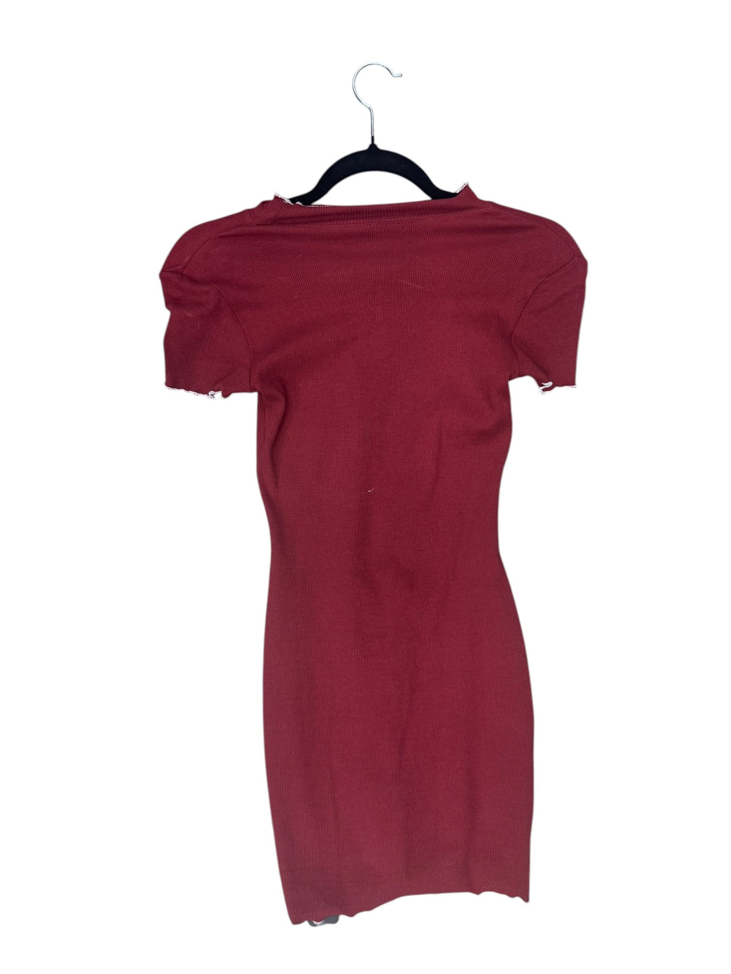 Dress Casual Short By Cmc In Maroon, Size: 2