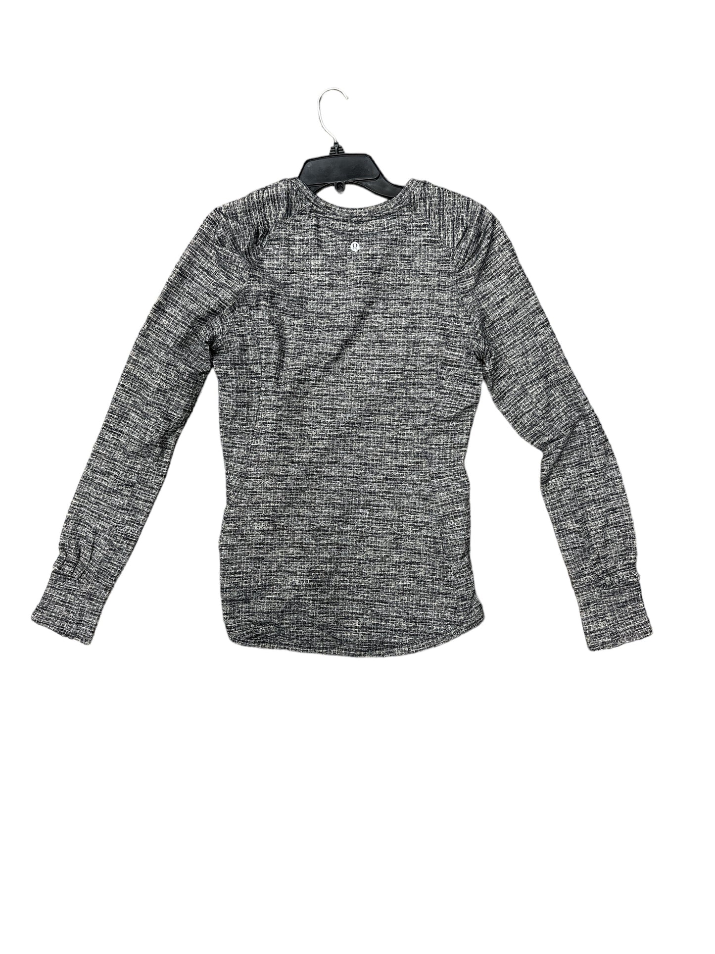 Athletic Top Long Sleeve Collar By Lululemon  Size: M