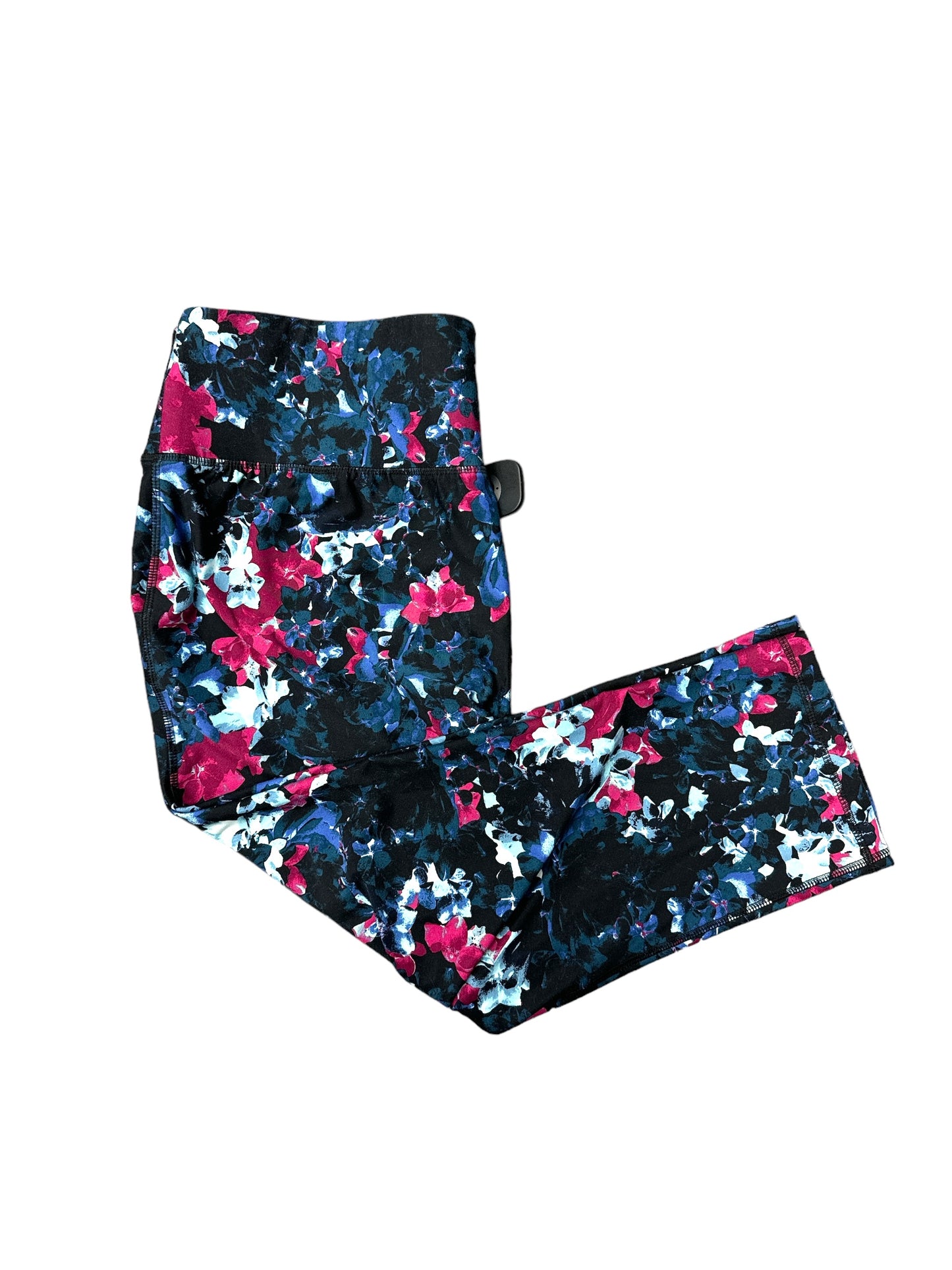 Floral Print Athletic Leggings Livi Active, Size 2x