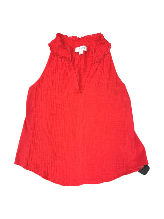 Coral Top Sleeveless Evereve, Size M