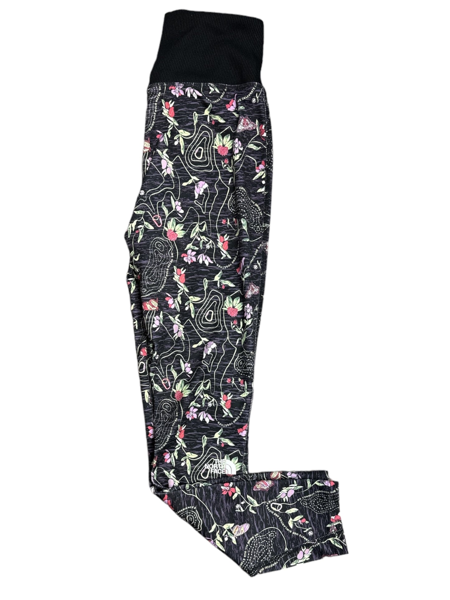 Floral Print Athletic Leggings The North Face, Size S