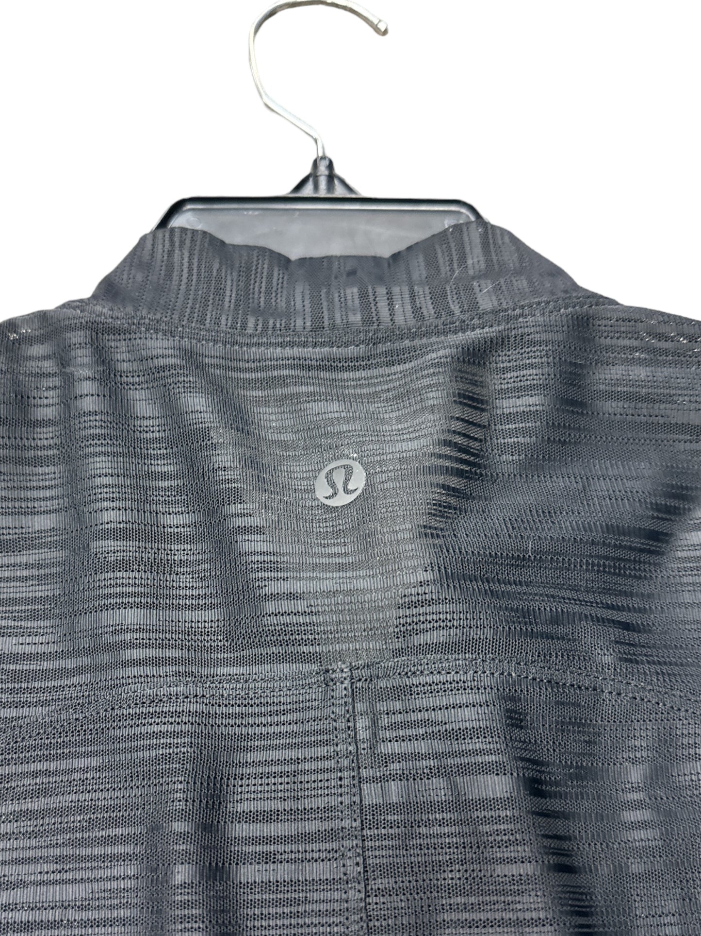 Athletic Jacket By Lululemon In Black, Size: M