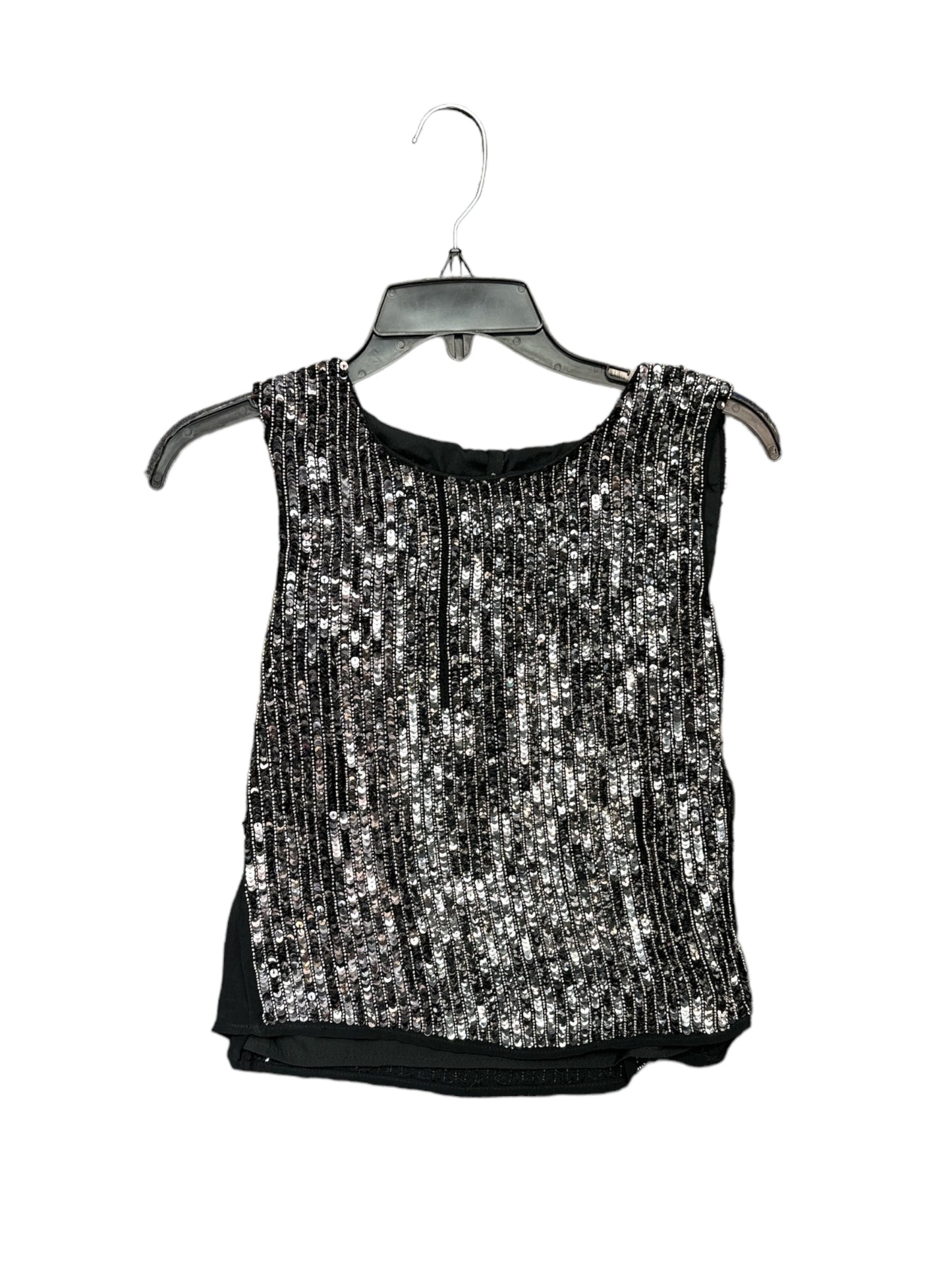 Top Sleeveless By Walter Baker In Silver, Size: Xs