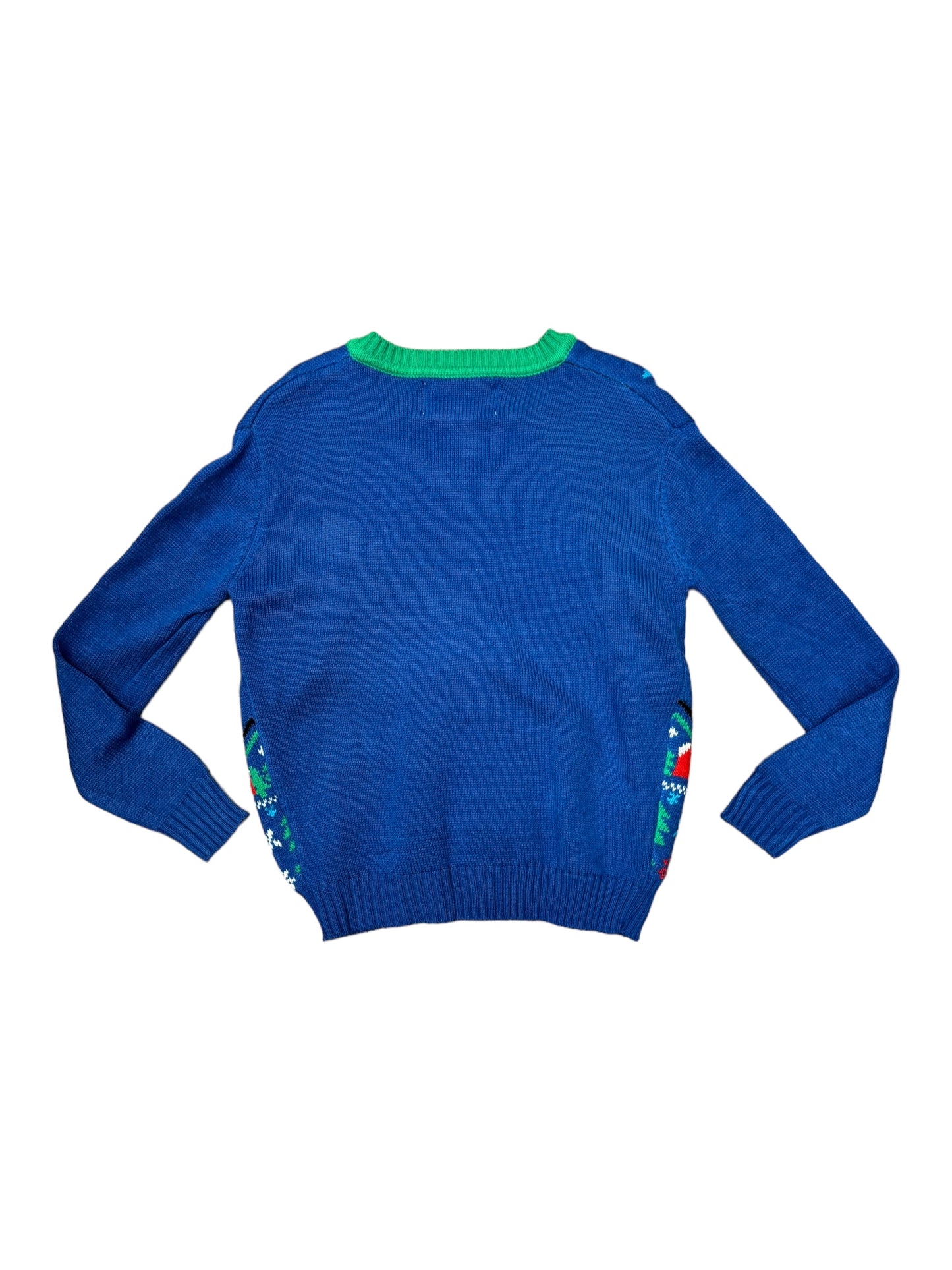 Sweater Cardigan By Clothes Mentor In Blue & Green, Size: S