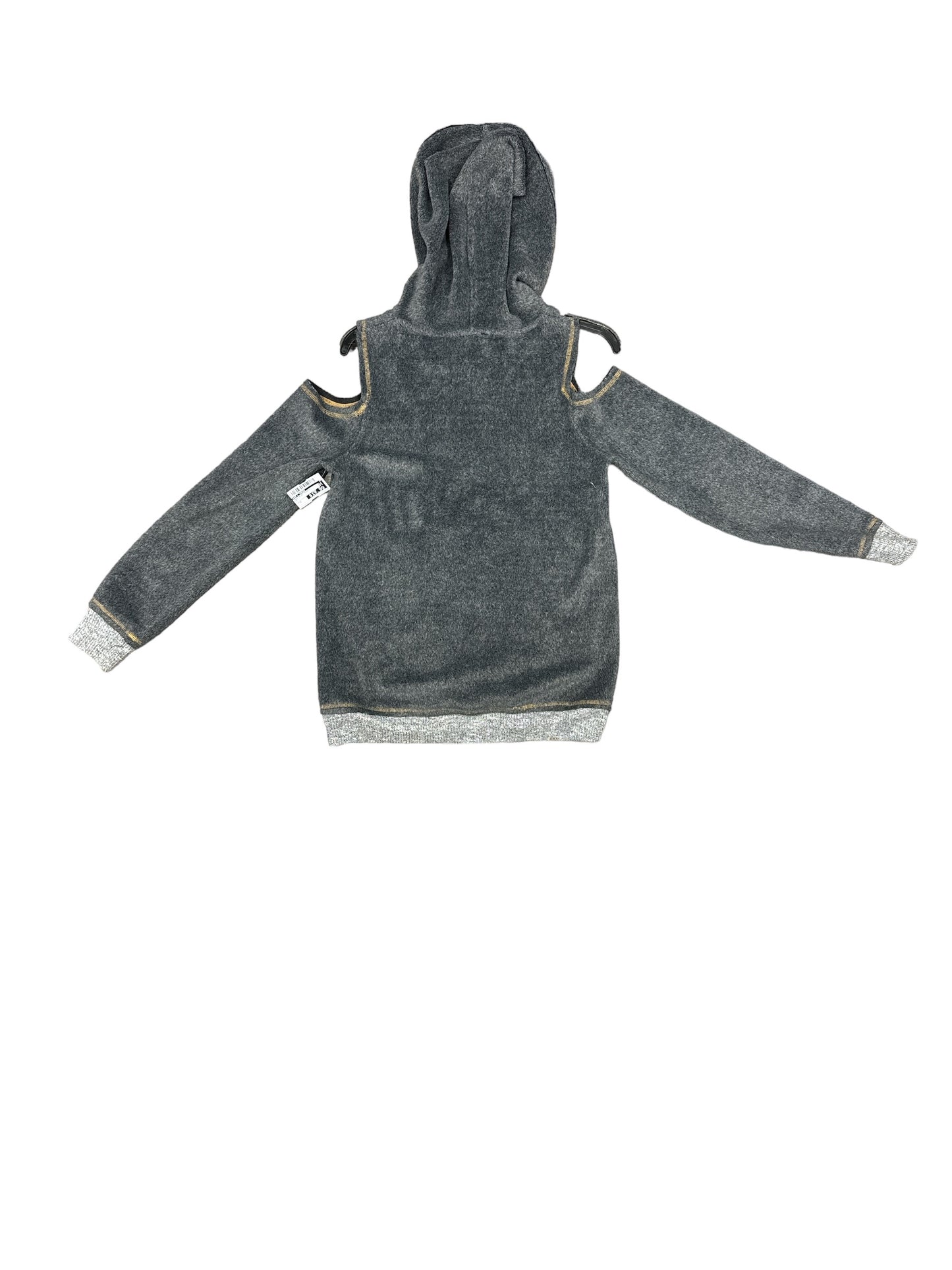 Sweatshirt Hoodie By Hem & Thread In Grey, Size: S